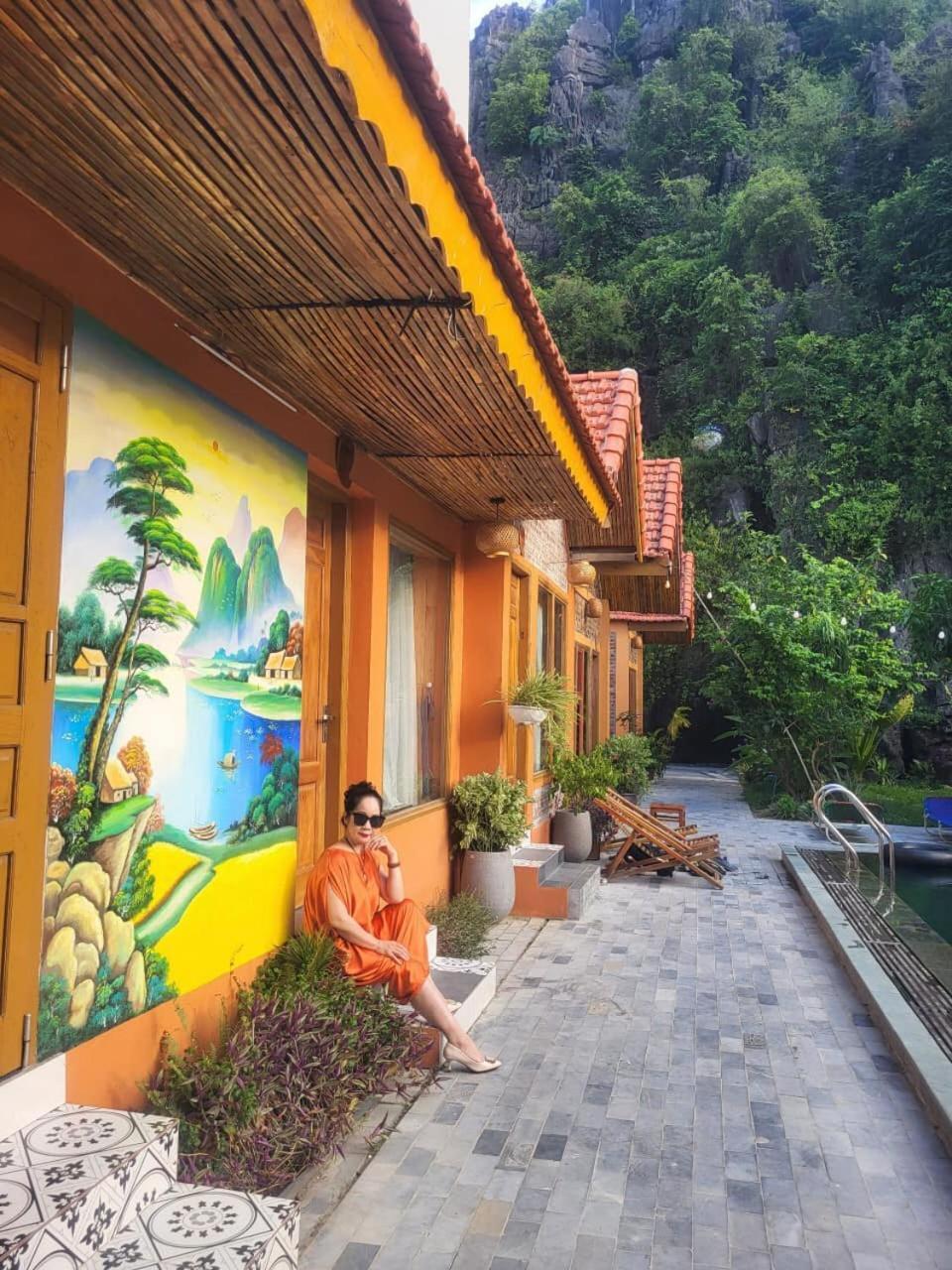 My Tam Coc Bungalow Ниньбинь Экстерьер фото